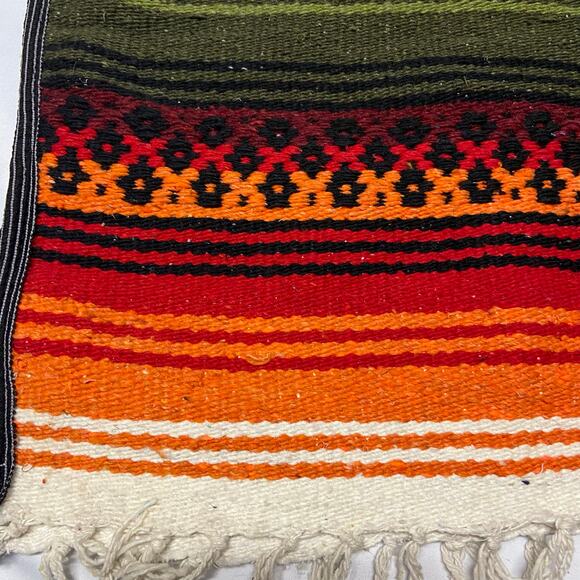 Poncho Mexican Clint Eastwood Style Heavy Sarape New - Picture 6 of 6